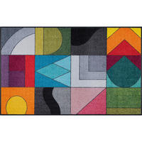 FUßMATTE 75/120 cm Momix  - Multicolor, KONVENTIONELL, Kunststoff/Textil (75/120cm) - wash+dry