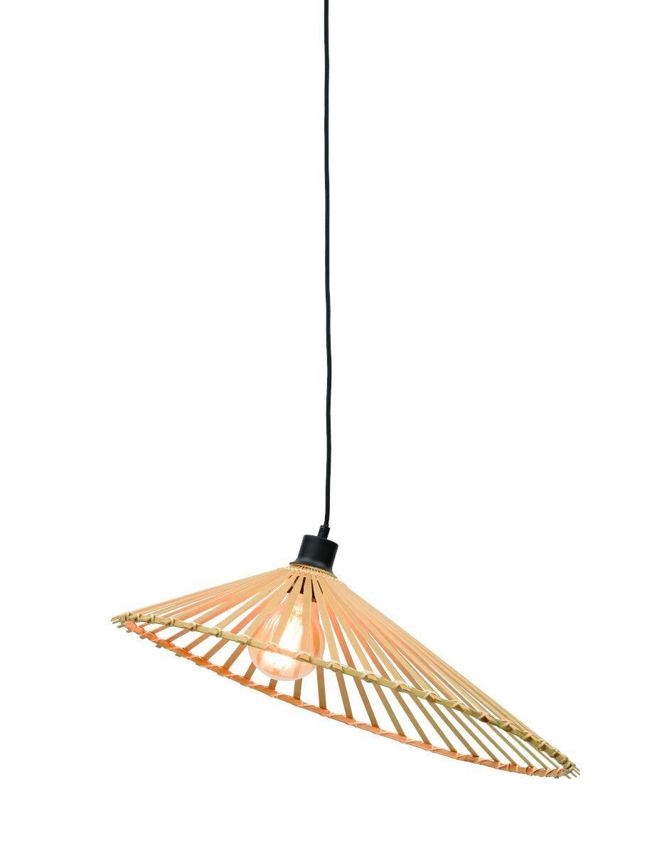 HÄNGELEUCHTE 60/14 cm  - Naturfarben, Trend, Holz (60/14cm) - Good & Mojo