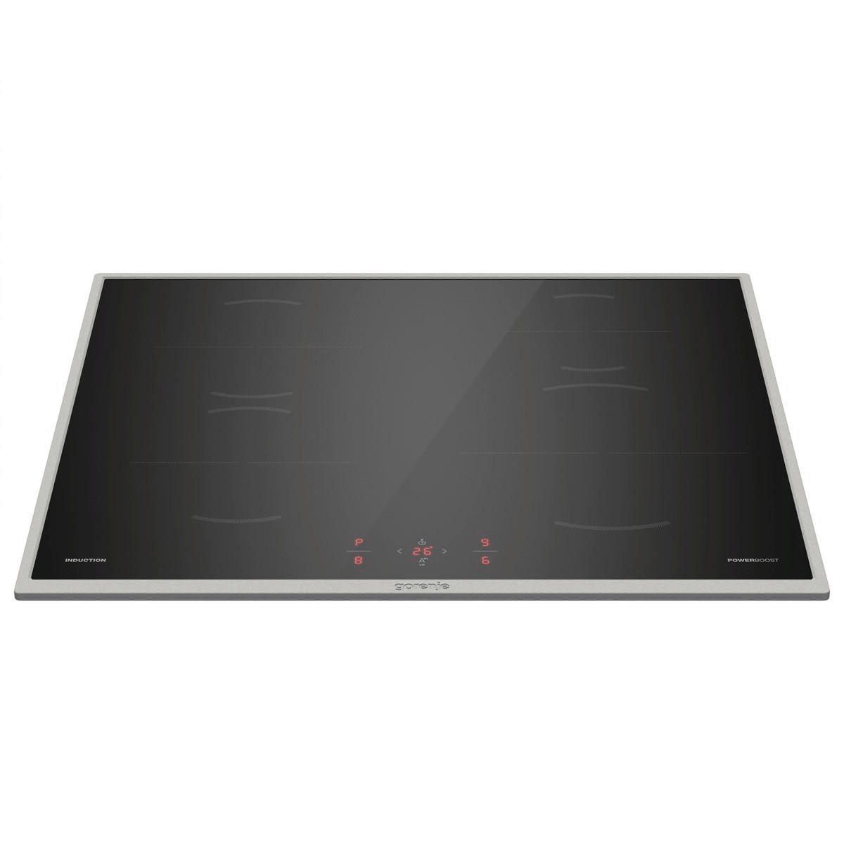 HERDSET RED PEPPER SIX  - Edelstahlfarben, Basics, Glas/Metall (59,5/59,5/56,4cm) - Gorenje