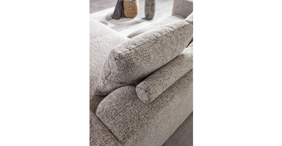 ECKSOFA  in Chenille Braun  231/178 cm  - Schwarz/Braun, MODERN, Kunststoff/Textil (231/178cm) - Carryhome