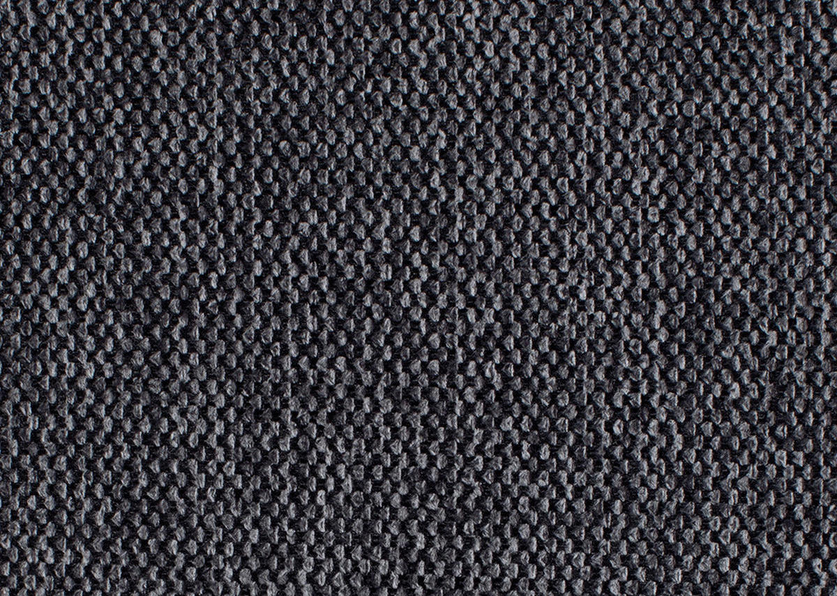 KANAPÉÁGY sötétszürke  - fekete/sötétszürke, Modern, textil/fém (208/73/92/102cm) - Novel