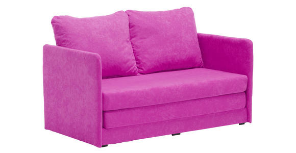 JUGEND- UND KINDERSOFA in Textil Pink  - Pink, LIFESTYLE, Textil (116/69/64cm) - Carryhome