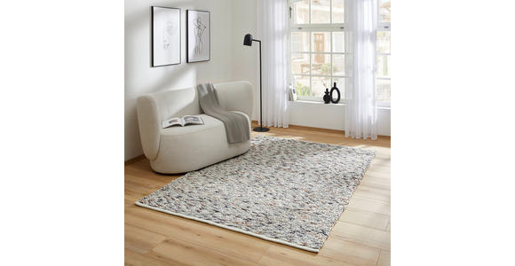 HANDWEBTEPPICH 160/230 cm Tessin Creme  - Creme, Basics, Textil (160/230cm) - Linea Natura