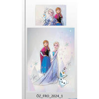 JUGENDBETTWÄSCHE FROZEN JUMP Flanell 135/200 cm  - Design, Textil (135/200cm) - Disney