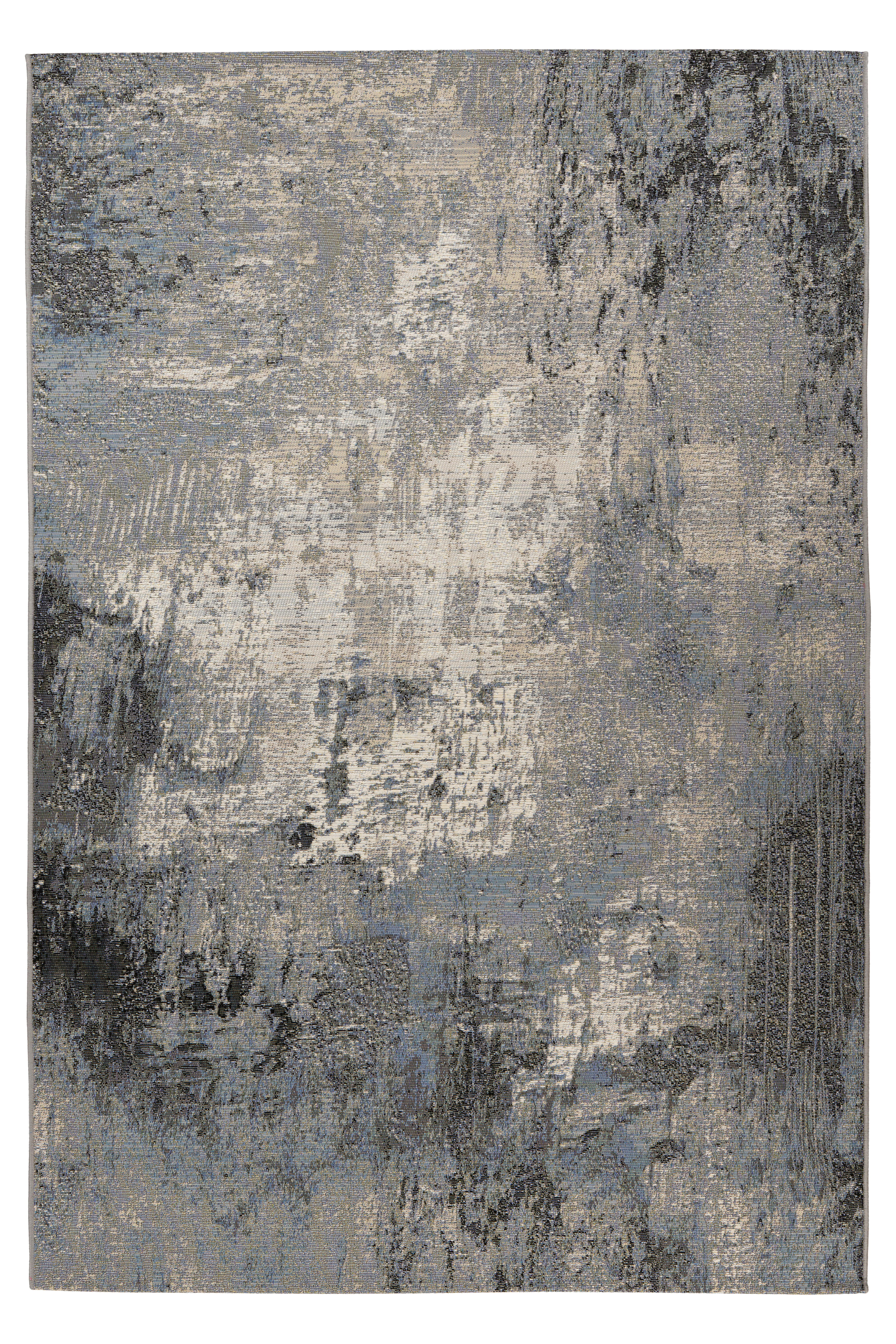 Levně KOBEREC TKANÝ NA PLOCHO, 160/230 cm, barvy stříbra
