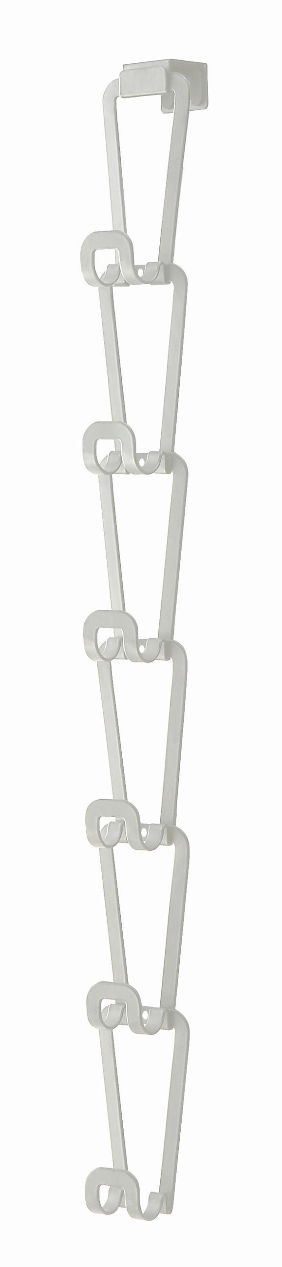 TASCHENHALTER - Weiss, Basics, Metall (7,5/8/77cm)