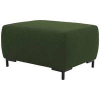 HOCKER Webstoff Grün  - Schwarz/Grün, Design, Textil/Metall (88/44/68cm) - LOOKS by W.Joop