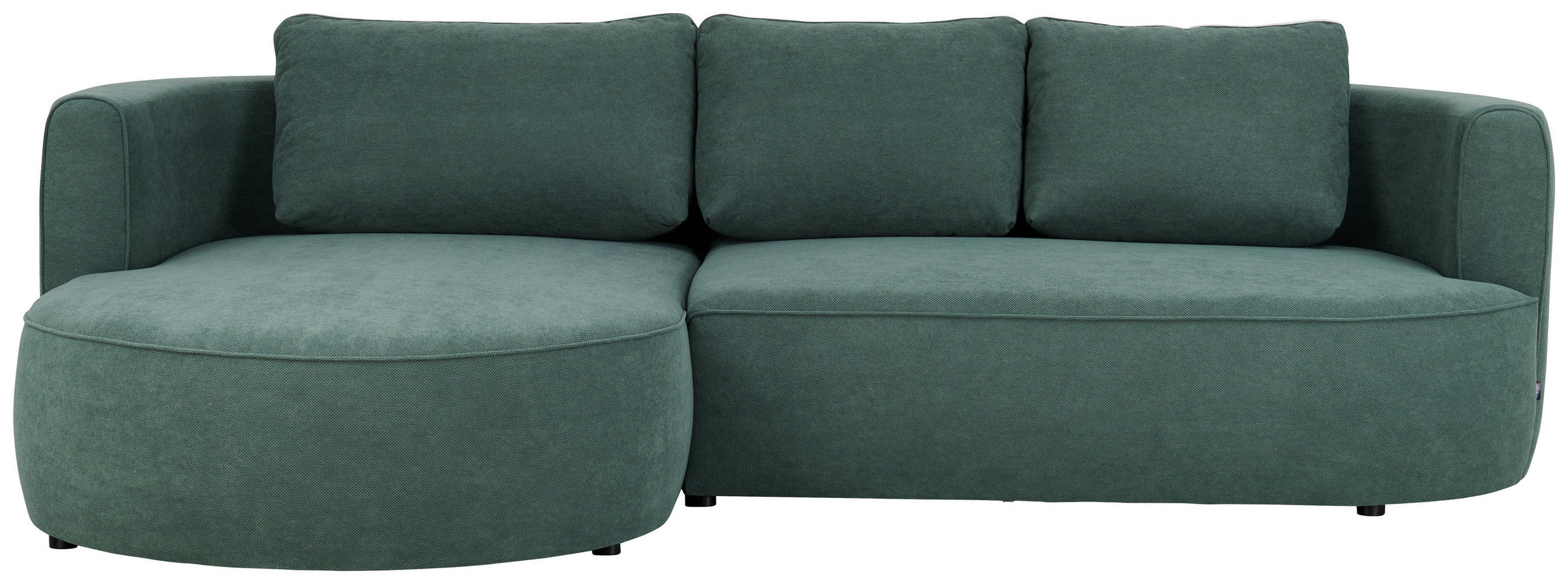 Colțar, textil, verde, 183/284 cm