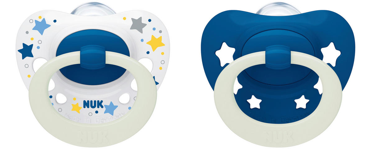 SCHNULLER 0 Monat(e)  - Basics (5,3/6/13,5cm) - NUK