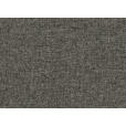 LIEGE in Webstoff Schwarz  - Chromfarben/Schwarz, Design, Kunststoff/Textil (220/93/100cm) - Xora