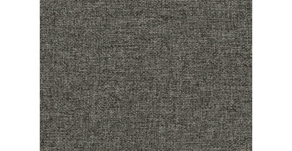 LIEGE in Webstoff Schwarz  - Chromfarben/Schwarz, Design, Kunststoff/Textil (220/93/100cm) - Xora