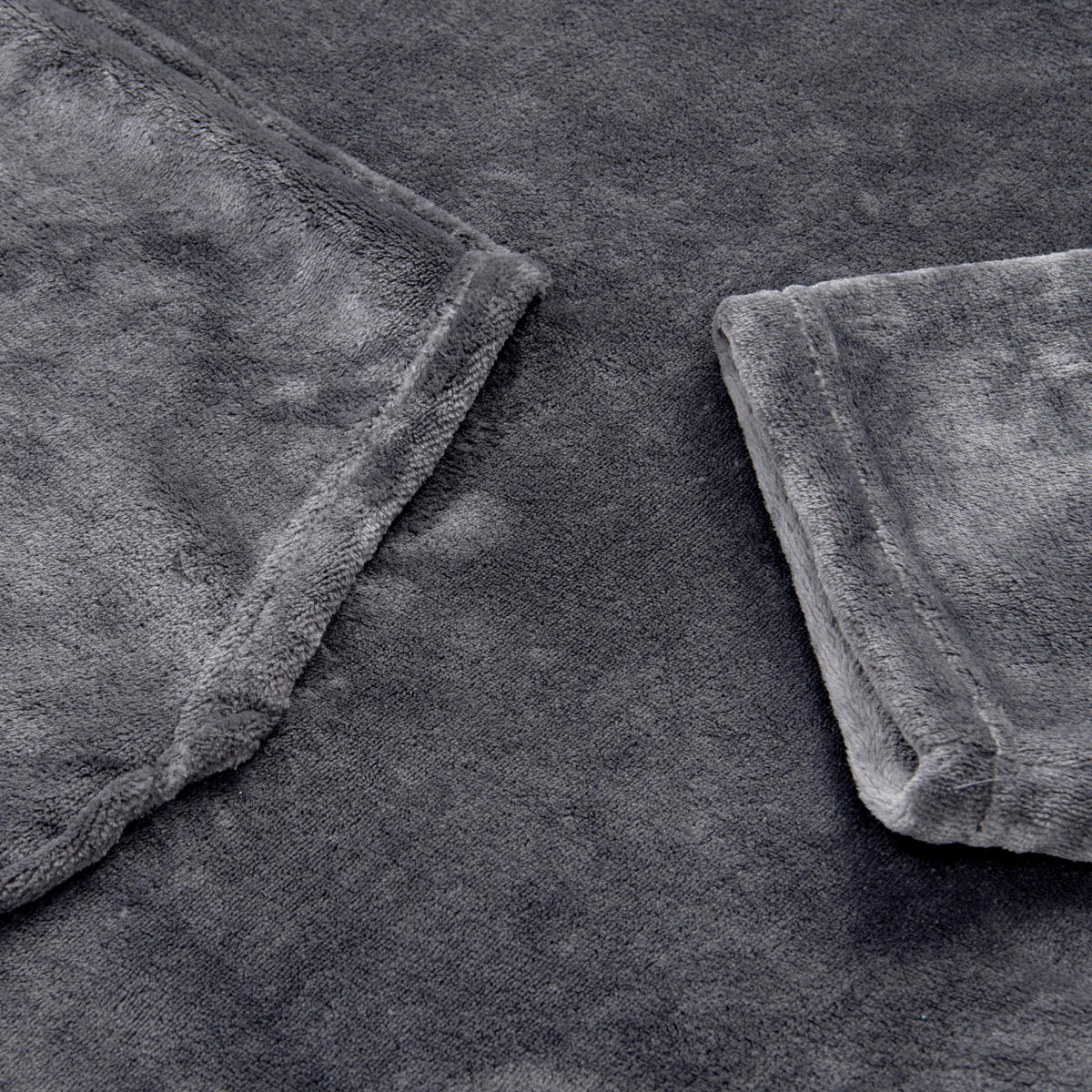 DEKA S RUKÁVY, polyester, 75/75 cm - antracitová, Trend, textil (75/75cm) - Esposa