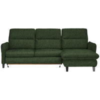 Freisteller von Livetastic ECKSOFA Olivgrün Flachgewebe.