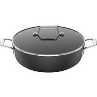 SERVÍROVACÍ PÁNEV  28 cm  - barvy nerez oceli, Basics, kov/sklo (28cm) - Rösle