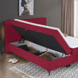 BOXBETT 160/200 cm  in Rot  - Rot/Schwarz, Design, Holz/Holzwerkstoff (160/200cm) - Xora