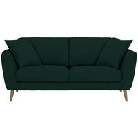 2-SITS SOFFA i textil mörkgrön  - grön/mörkgrön, Klassisk, textil (190/70/47/97cm) - MID.YOU