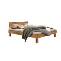 LIT 200/200 cm  in Wildeiche   - Wildeiche/Eichefarben, Natur, Holz (200/200cm) - Hasena