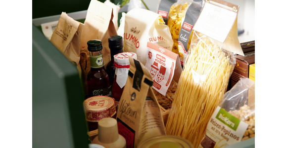 EINBAUKÜCHE   - Dunkelgrün, Design, Holzwerkstoff - Novel