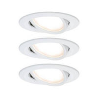 DECKENLEUCHTE 8,4 cm  - Alufarben/Weiß, Basics, Metall (8,4cm) - Paulmann