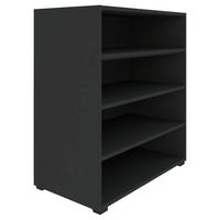 POLC 91/90/40 cm antracit  - fekete/antracit, Konventionell, műanyag/faalapú anyag (91/90/40cm) - Hom`in