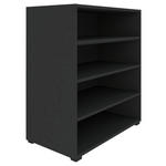 REGAL Anthrazit  - Anthrazit/Schwarz, KONVENTIONELL, Holzwerkstoff/Kunststoff (91/90/40cm) - Hom`in
