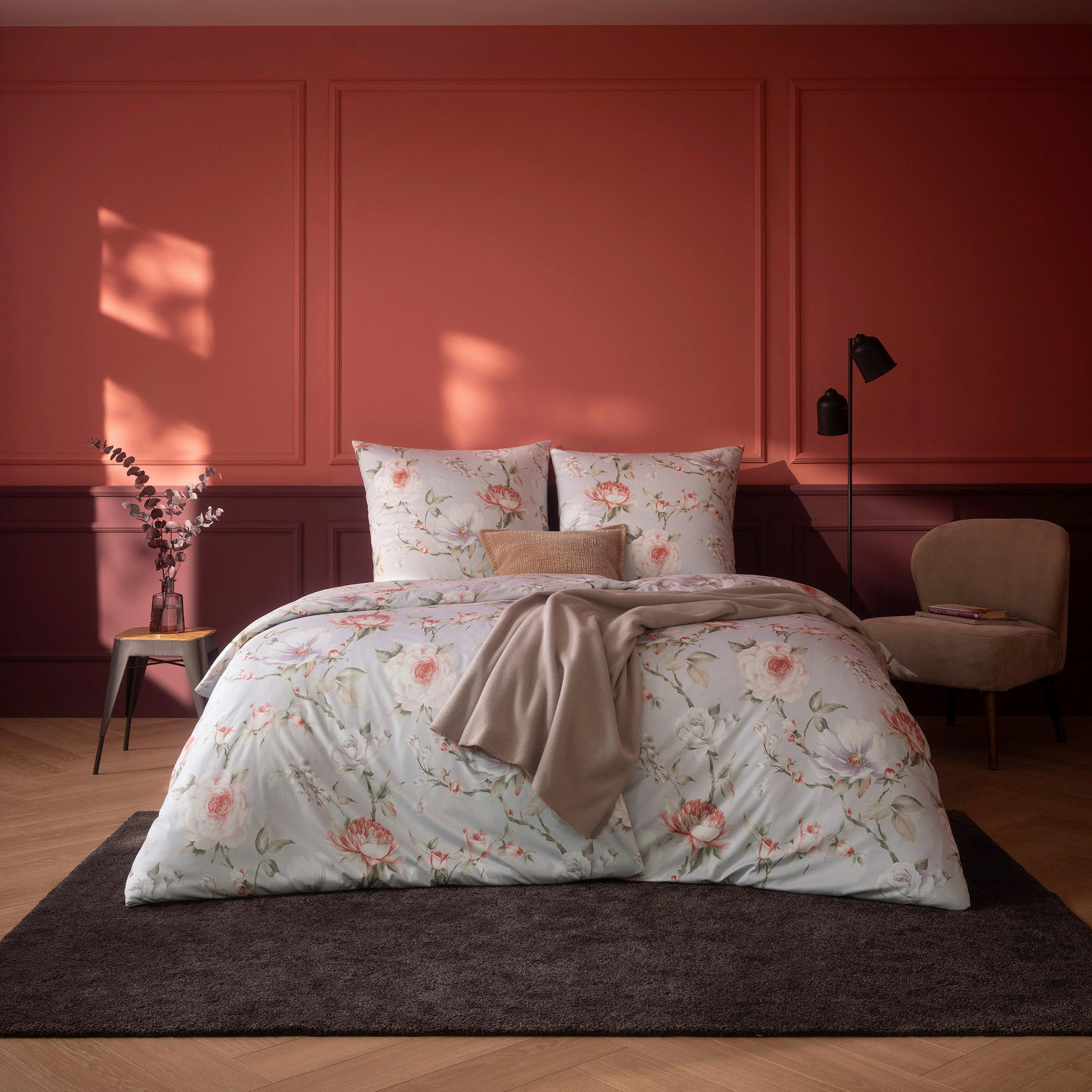 BETTWÄSCHE Atelier Interlock-Jersey 140/200 cm  - Rosa, Design, Textil (140/200cm) - Estella