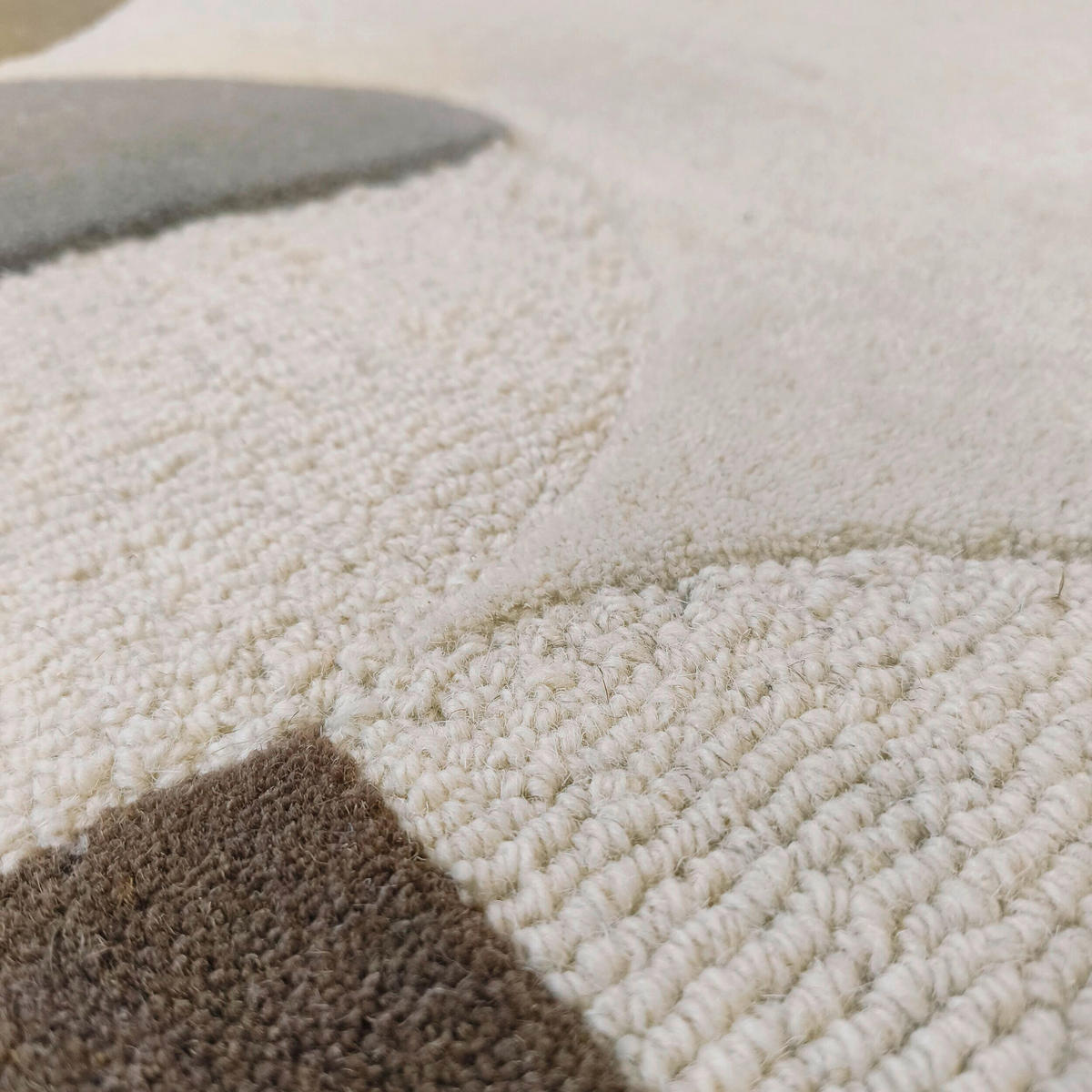 WOLLTEPPICH 120/170 cm Naturfarben  - Naturfarben, MODERN, Textil (120/170cm) - Xora