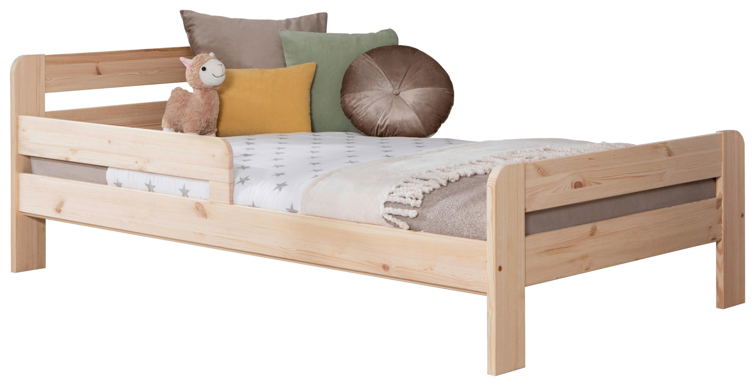 POSTEL, 120/200 cm, přírodní barvy - přírodní barvy, Moderní, dřevo (120/200cm) - MID.YOU