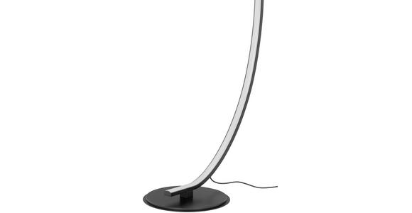 LED-STEHLEUCHTE 81/28/165 cm    - Schwarz, Design, Kunststoff/Metall (81/28/165cm) - Novel