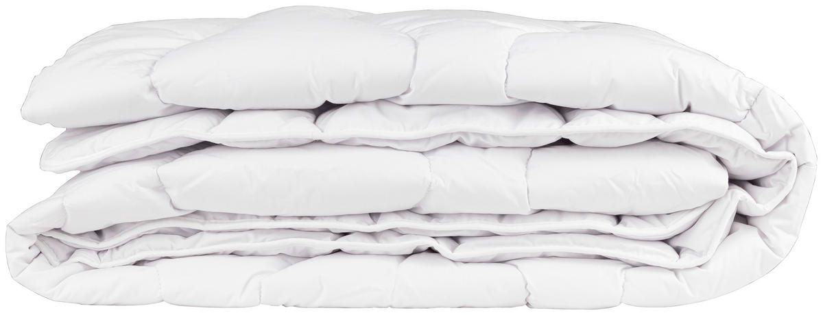 STEPPBETT  LUX Mono  135/200 cm   - Weiß, LIFESTYLE, Textil (135/200cm)