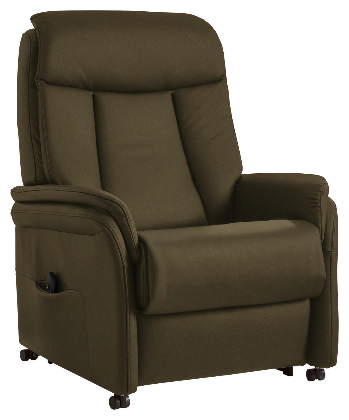 FERNSEHSESSEL Grün  - Grün, Konventionell, Leder/Kunststoff (80/107/84cm) - Valdera