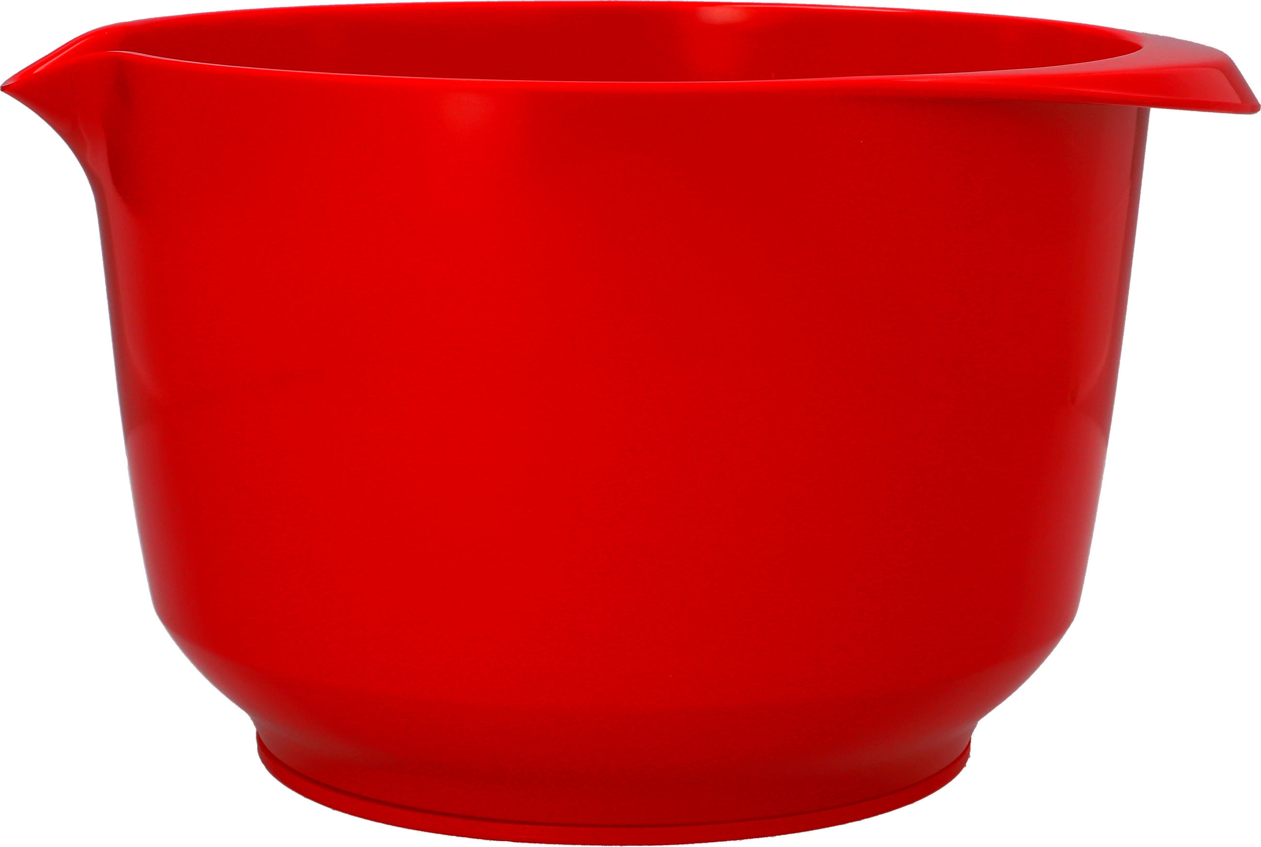RÜHRSCHÜSSEL - Rot, Basics, Kunststoff (4l) - Birkmann