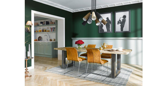 EINBAUKÜCHE   - Salbeigrün, Basics, Holzwerkstoff - Novel