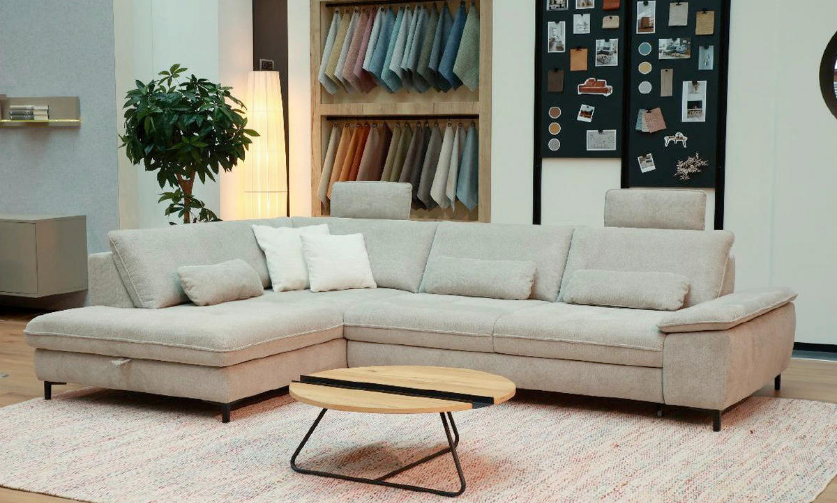 UGAONA GARNITURA bež  - bež, Moderno, tekstil - Beldomo Style