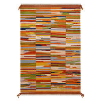 ORIENTTEPPICH  Wohnzimmer 90/160 cm Ermis-H. Multicolor rechteckig  - Multicolor, Design, Textil (90/160cm) - Cazaris