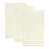 GÄSTETUCHSET 30/50 cm FROTTANA PEARL Elfenbein 3-teilig  - Elfenbein, Basics, Textil (30/50cm) - Moeve