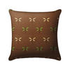 OUTDOOR-KISSEN in Braun Schmetterling 45/45 cm  - Braun, Basics, Textil (45/45cm)
