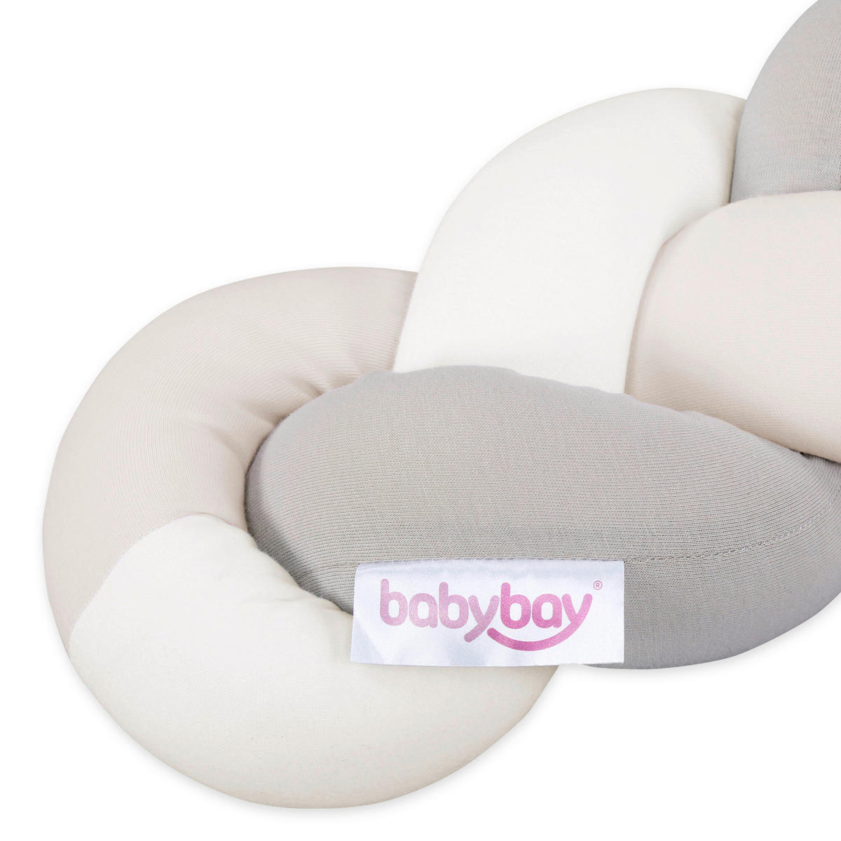 NESTCHENSCHLANGE  180/9/9 cm   - Beige/Creme, Basics, Textil (180/9/9cm) - Babybay