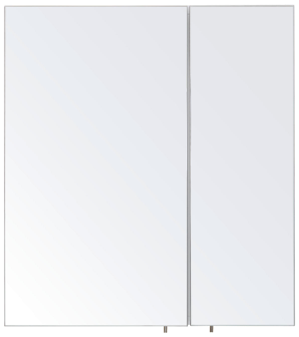 BADEZIMMER 3-teilig  in  - Weiß Hochglanz/Schwarz, MODERN, Glas/Keramik (60/119/46cm) - MID.YOU