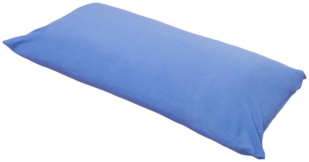 POLSTERBEZUG COMFORT,DOWN LUXE 80/40 cm  - Blau, Basics, Textil (80/40cm) - Tempur