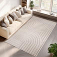 FLACHWEBETEPPICH 240/340 cm Pompei Creme  - Creme, KONVENTIONELL, Textil (240/340cm) - Novel