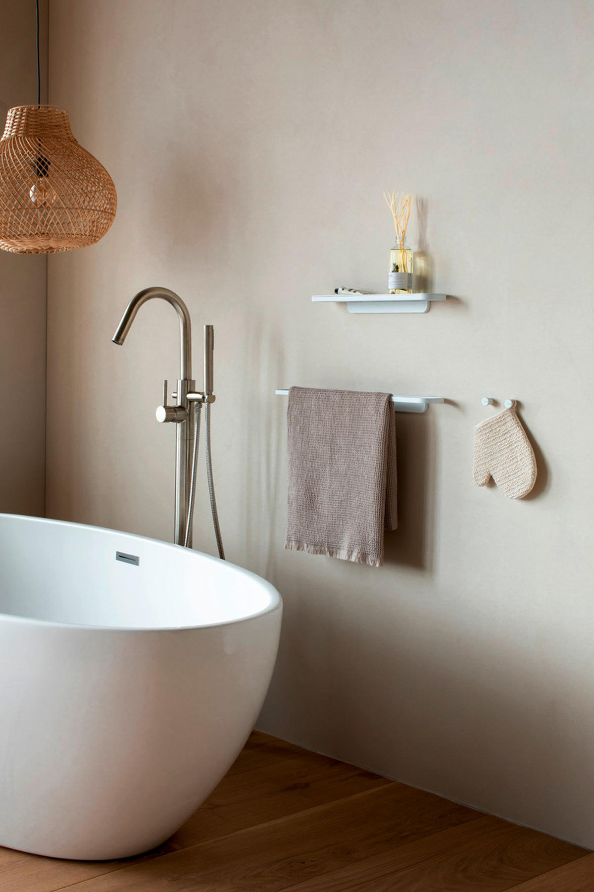 HANDTUCHHAKEN - Weiß, Basics, Metall (2.1/2.1/2.3cm) - Brabantia
