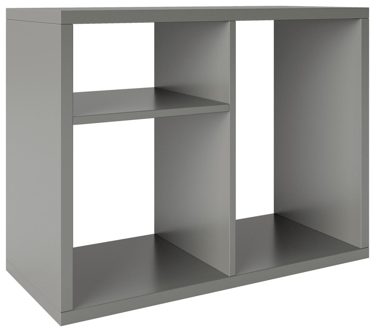 REGAL Grau  - Grau, Basics, Holzwerkstoff (75/58/34cm) - MID.YOU