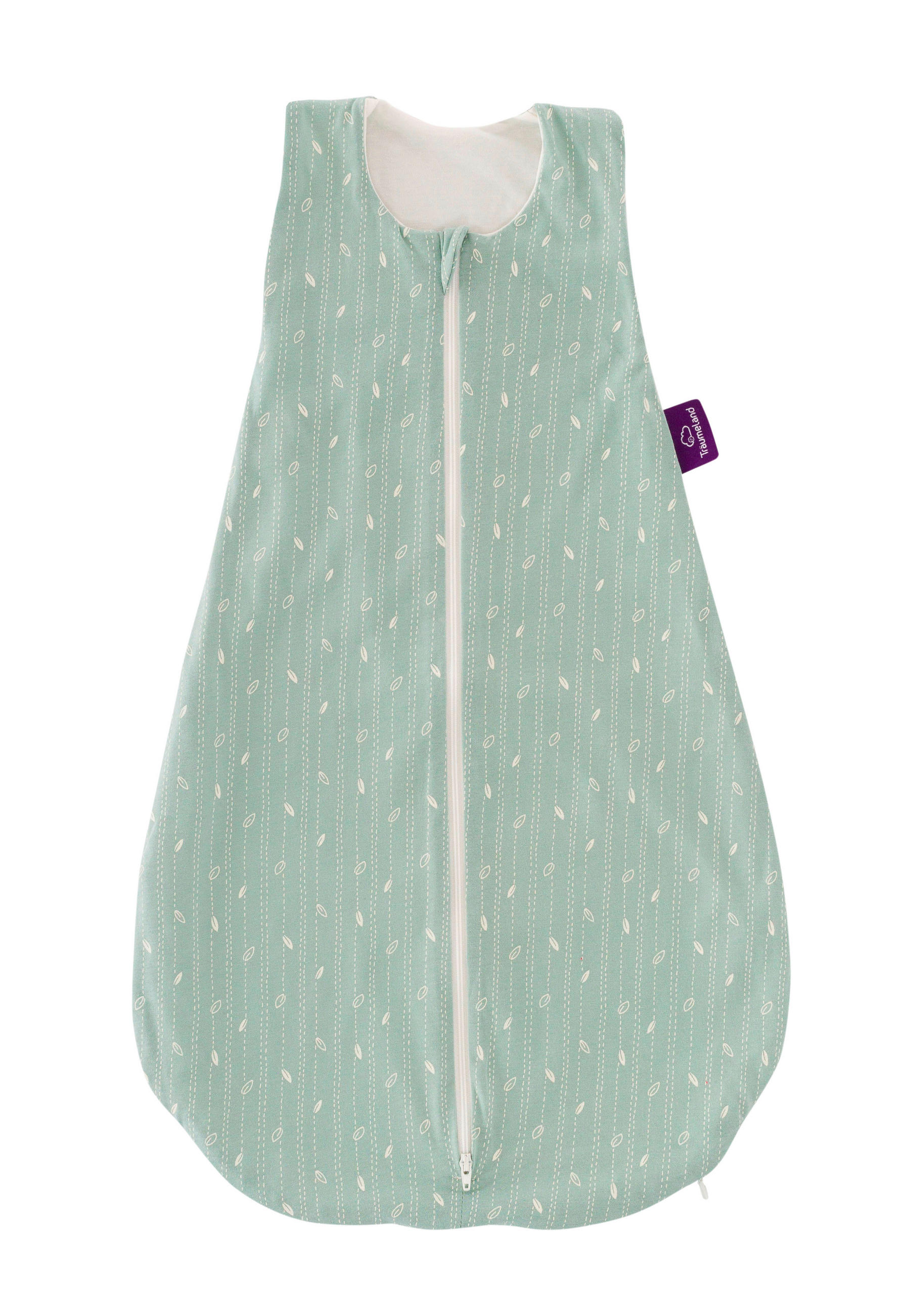 BABYSCHLAFSACK LIEBMICH   92 cm    - Mintgrün, Basics, Textil (92cm) - Träumeland