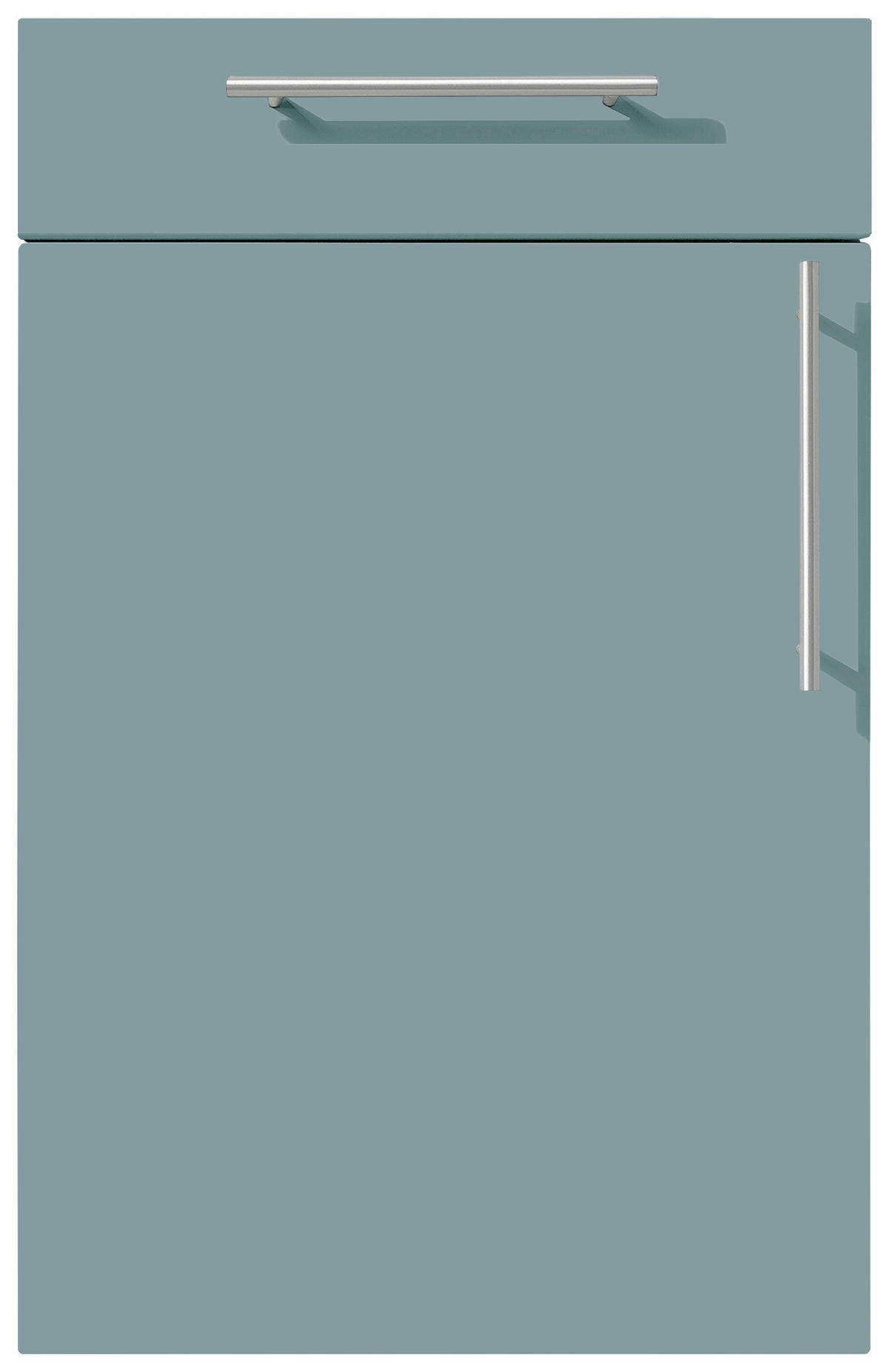 EINBAUKÜCHE SILVIA  - Sandfarben, Design, Holzwerkstoff - Novel