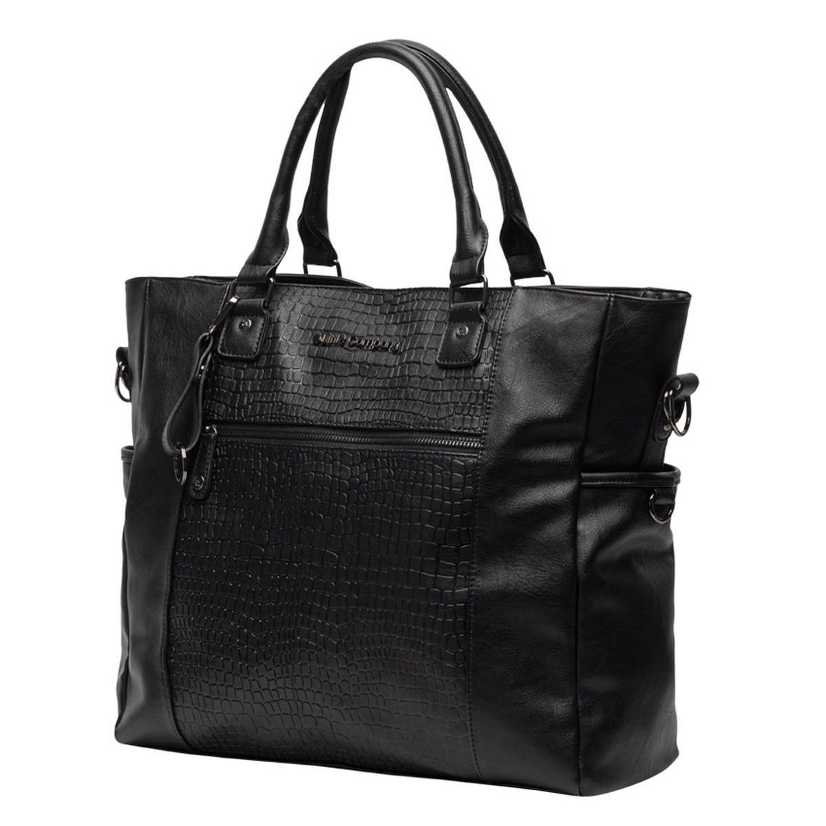 TORBA ZA PREVIJANJE  Little Company   - crna, Trend, tekstil/plastika (35/38/14cm)