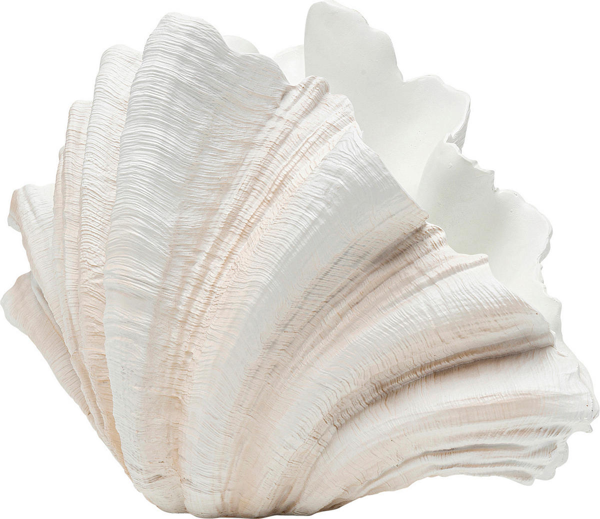 VASE 36 cm  - Grauweiß, Design, Stein (36/57/31cm) - Kare-Design