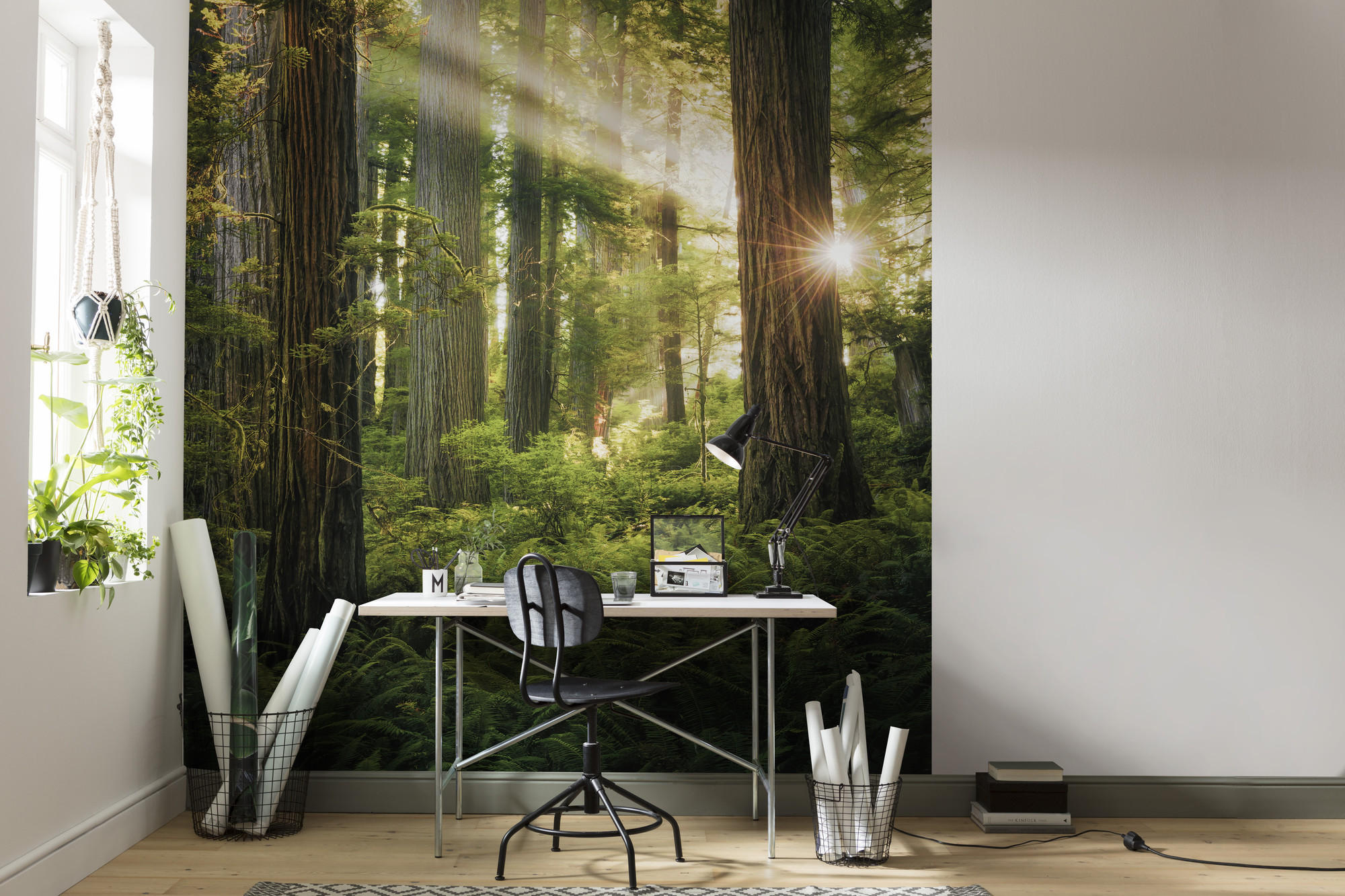 FOTOTAPETE  - Grün, Trend, Textil (250/280cm)