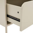 HIGHBOARD  in 80/128/40 cm  - Seidengrau, Design, Holzwerkstoff/Metall (80/128/40cm) - Xora