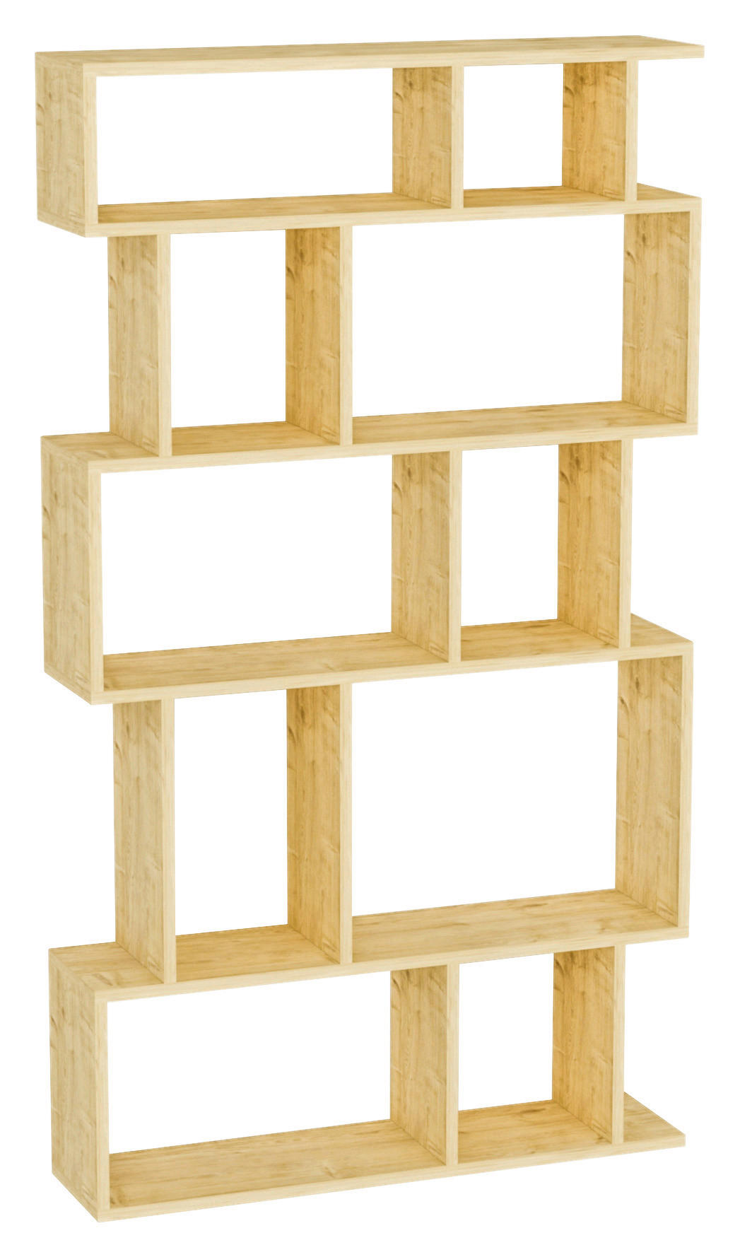 REGAL  90/160/22 cm Eichefarben  - Eichefarben, Design, Holzwerkstoff (90/160/22cm) - Livetastic